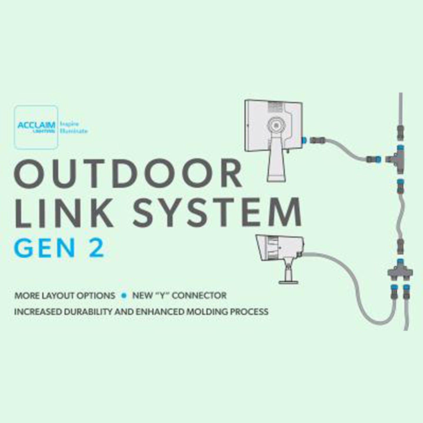 Acclaim Lighting Upgrades Outdoor Link System to Include More Layout and Connection Options